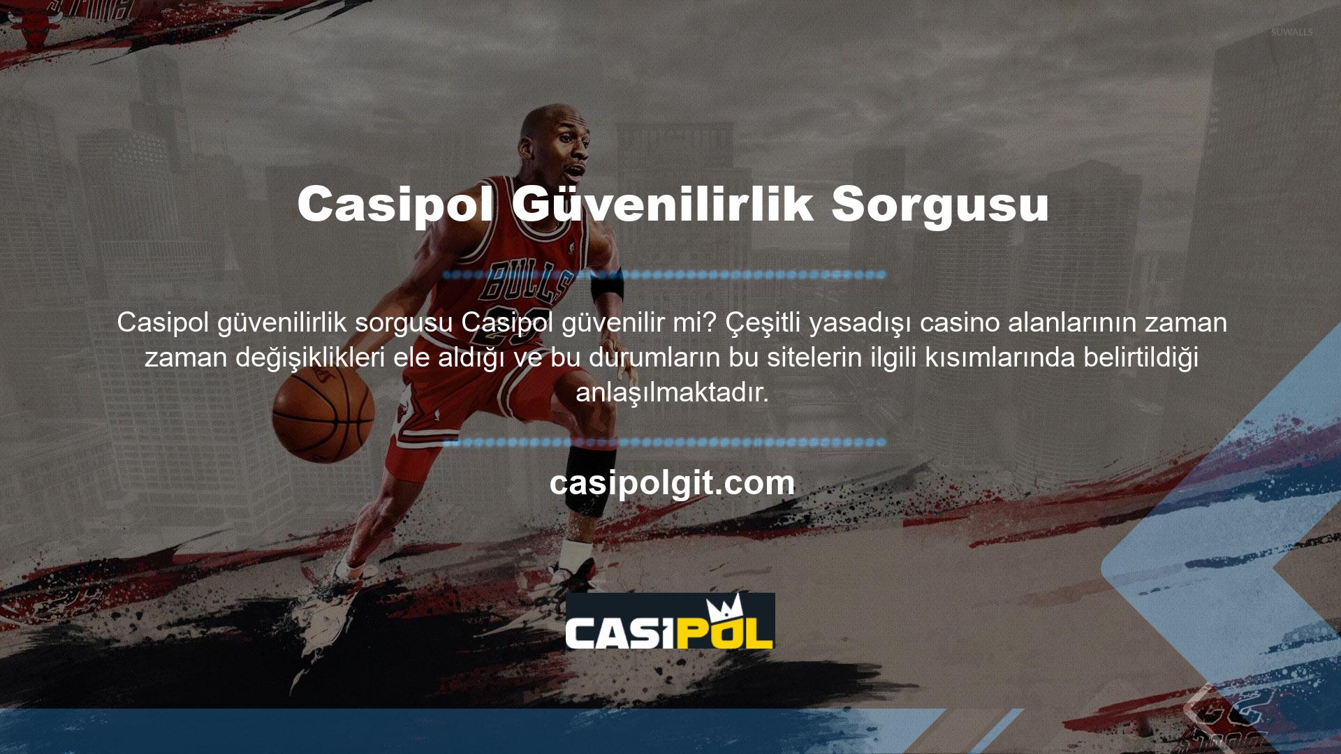 Casipol bir üyesiyseniz veya bu sitenin bir üyesi olmayı planlıyorsanız, mevcut Casipol site girişine erişebileceğiniz mevcut adresin ne olduğunu merak etmelisiniz